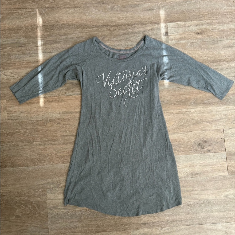 Victoria's Secret Heather Gray Lounge Dress
